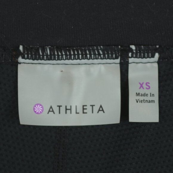 Athleta Bettona Women's Extra Small Black Knit Pull On Mid Rise Casual Skort - Picture 8 of 11